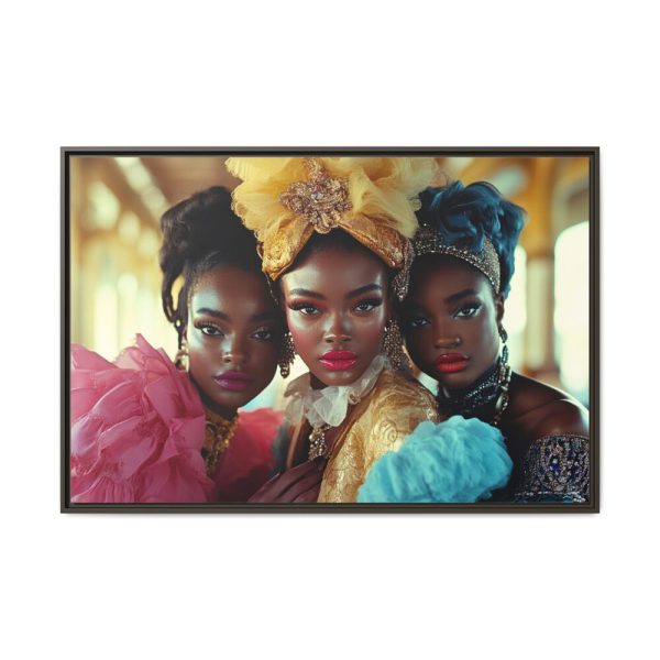 4813122426382750668_2048.jpeg African American Models Framed Canvas