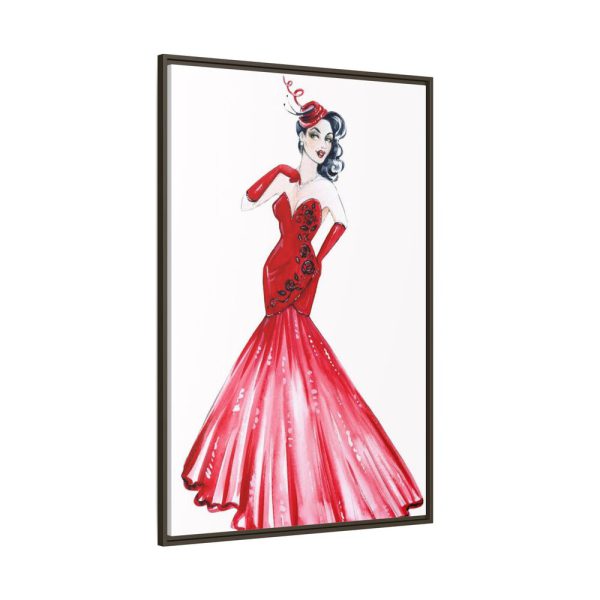 5034150638465804271_2048.jpeg Retro Glamour Framed Canvas