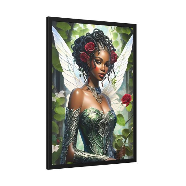 5077173354442361936_2048.jpeg African American Fairy Framed Poster