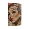 Vintage Glamor Portrait Poster