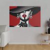 5134475455436569619_2048.jpeg The woman With Large Black Hat Standard Canvas
