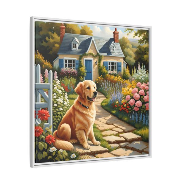 5204492478230410458_2048.jpeg Cottage Garden Framed Canvas