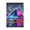 5241509481258856125_2048.jpeg Pyramids Illuminated by Neon Lights Poster
