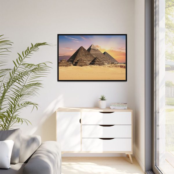 5265994347213838923_2048.jpeg Egyptian Pyramids Framed Canvas