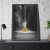 5291061797838532849_2048-1.jpeg Astronaut Space Pyramid Universe Framed Poster