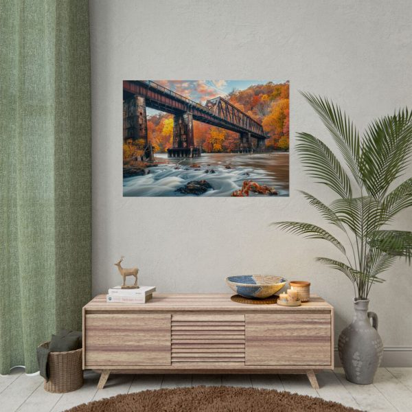 5404896563539812846_2048.jpeg Autumn Bridge Art II Poster
