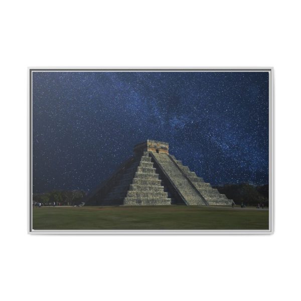 5417476681626372888_2048.jpeg Pyramid in Mexico Framed Canvas