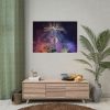 Fireworks at Eiffel Tower Poster