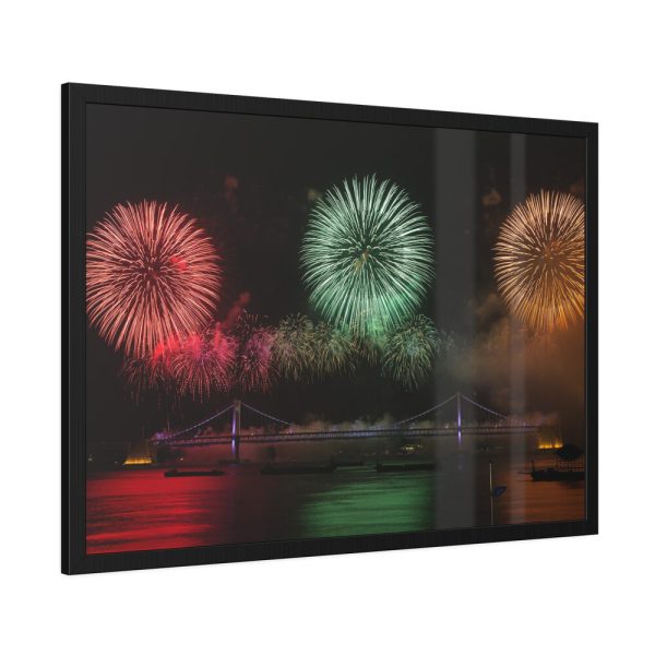 5498397903723905912_2048.jpeg Free Fireworks Framed Poster