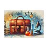 5503198748535628292_2048.jpeg Illustration of Large Leather Bag Poster