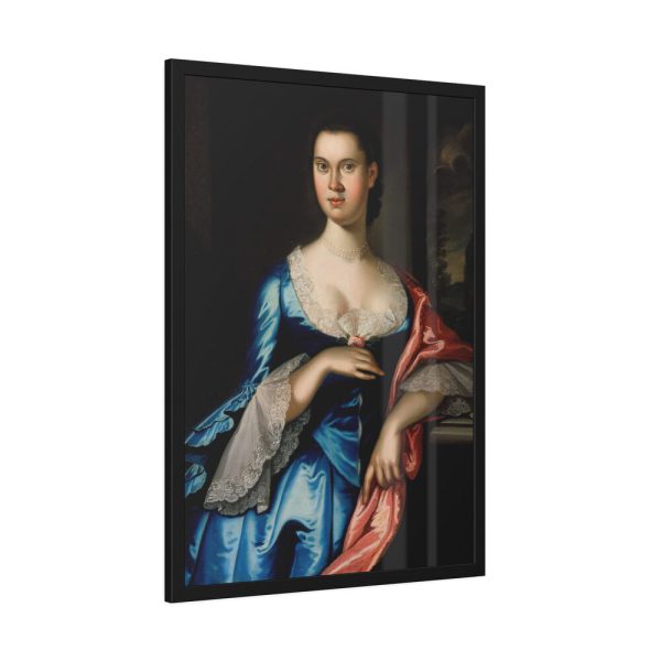 553703741196635209_2048.jpeg Portrait of Elizabeth Chew Smith Framed Poster
