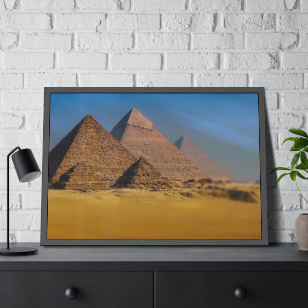 5666117407091814417_2048.jpeg The Great Pyramid of Giza Framed Poster