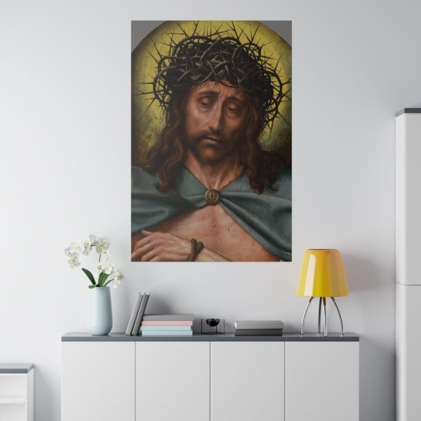 5740049283647196682_2048.jpeg Christ as the Man of Sorrows by Quentin Metsys Standard Canvas