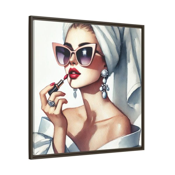 5783082518076688856_2048.jpeg Glamorous Woman Framed Canvas