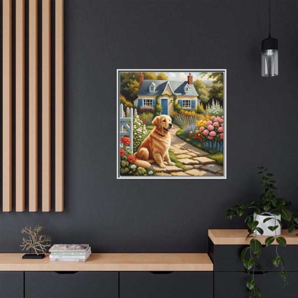 5879867079840959014_2048.jpeg Cottage Garden Framed Canvas