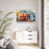 5937931307528541529_2048.jpeg Illustration of Large Leather Bag Framed Canvas