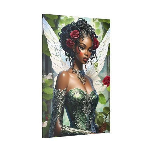 African American Fairy Standard Canvas