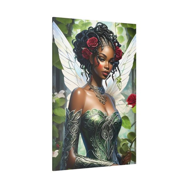 African American Fairy Standard Canvas