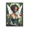 6272841094334975804_2048-1.jpeg African American Fairy Framed Poster