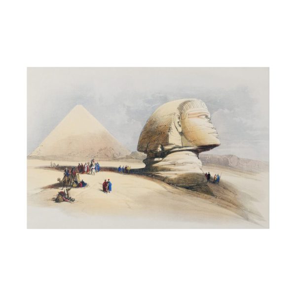 6412490112523147983_2048.jpeg Great Sphinx Pyramids of Gezeeh Standard Canvas