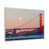 6588234193385228515_2048.jpeg Full Moon Over Golden Gate Bridge Framed Canvas