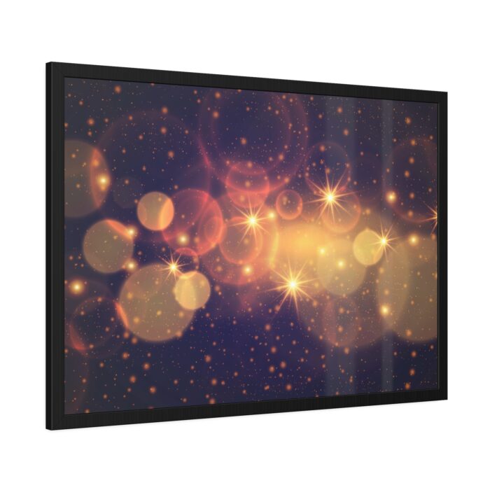 Bokeh Lights Framed Poster - Image 6