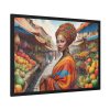Marketplace With Fruit Stalls I Framed Poster