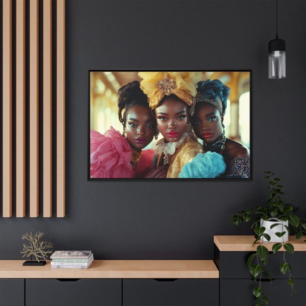 6783401965929637603_2048.jpeg African American Models Framed Canvas