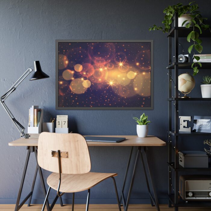 Bokeh Lights Framed Poster - Image 7