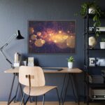 Bokeh Lights Framed Poster - Image 3