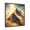 6882158537716115392_2048.jpeg Pyramids in Sunset Framed Canvas