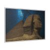 6955911696000057789_2048.jpeg Pyramids of Giza Framed Canvas
