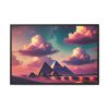 7002728629813932155_2048.jpeg Pyramids During Evening Framed Canvas