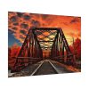 Autumn Bridge Art I Poster