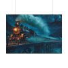 7082030463323902452_2048.jpeg Steam Locomotive On A Bridge Poster