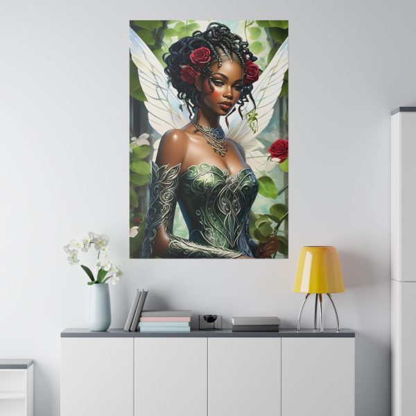 African American Fairy Standard Canvas