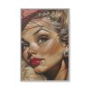 7344537716539747836_2048.jpeg Vintage Glamor Portrait Framed Canvas