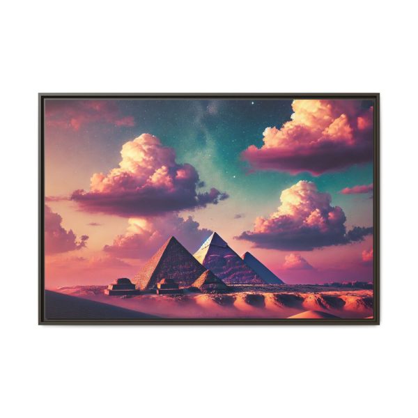 7502528040071267056_2048.jpeg Pyramids During Evening Framed Canvas