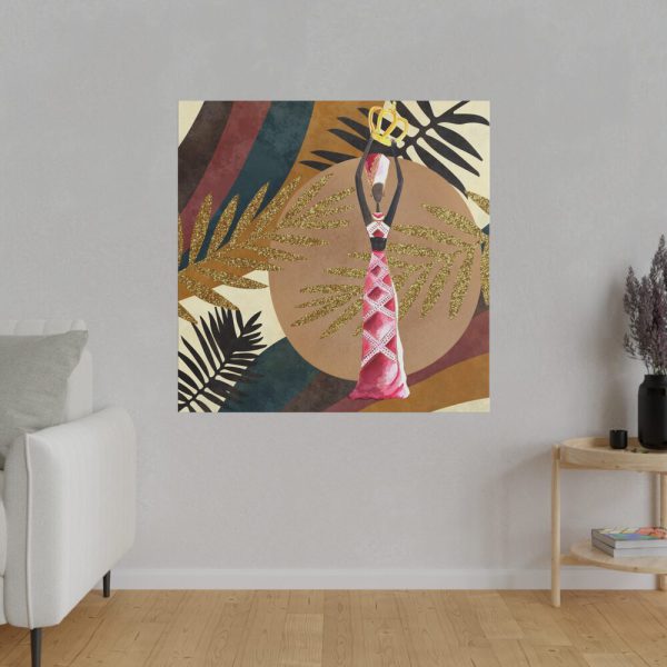 7544288203687772654_2048.jpeg Boho Tropical Africa Woman Standard Canvas