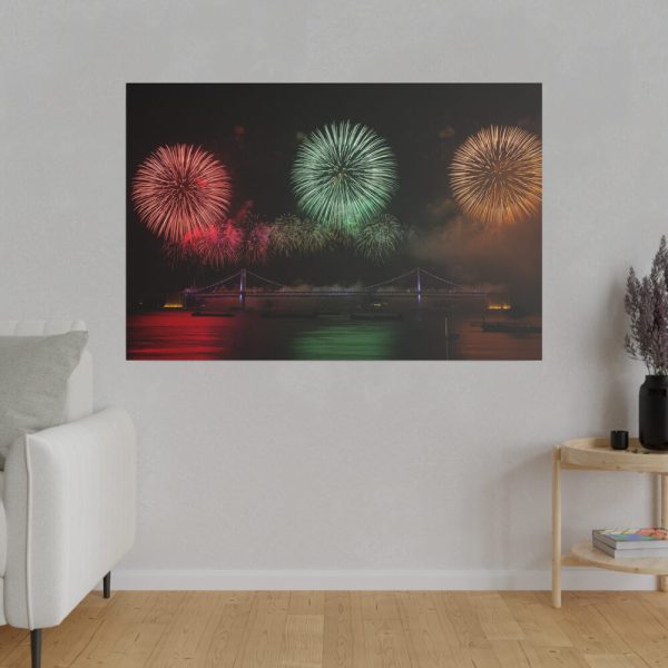 Free Fireworks Standard Canvas