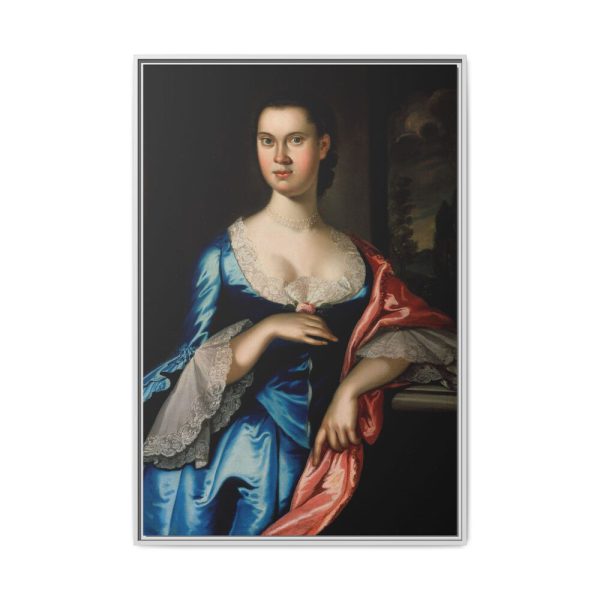 7654201928081998160_2048.jpeg Portrait of Elizabeth Chew Smith Framed Canvas
