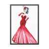 7687214985243738064_2048.jpeg Retro Glamour Framed Poster