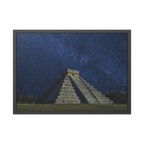 7691624906754271402_2048.jpeg Pyramid in Mexico Framed Poster