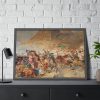 Battle Pyramids Framed Poster
