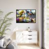 7918076550720676122_2048.jpeg Cottage With Flower Garden Framed Canvas