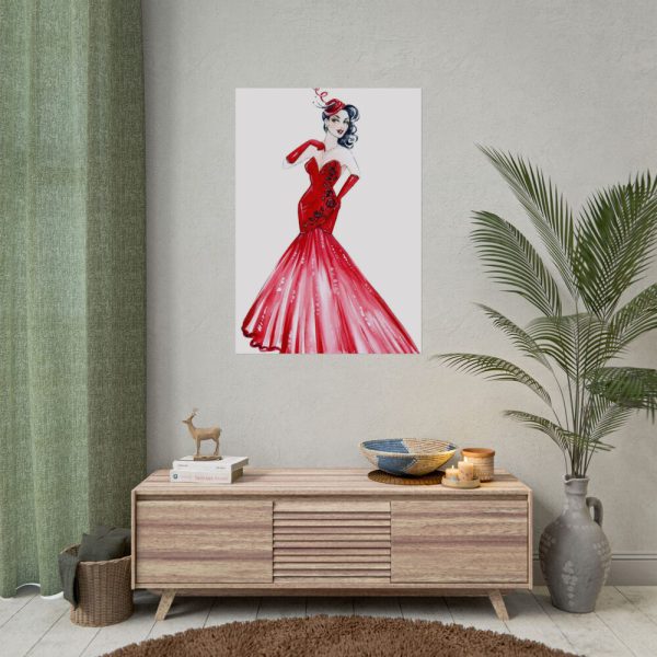 Retro Glamour Poster