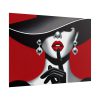 8080424374960386876_2048.jpeg The woman With Large Black Hat Poster