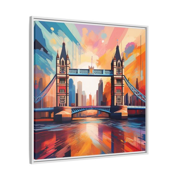 London Bridge Travel Framed Canvas