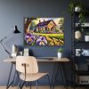 Pansy Cottage Framed Poster