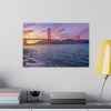 8156962597762940625_2048.jpeg Sunset Over Golden Gate Bridge Standard Canvas